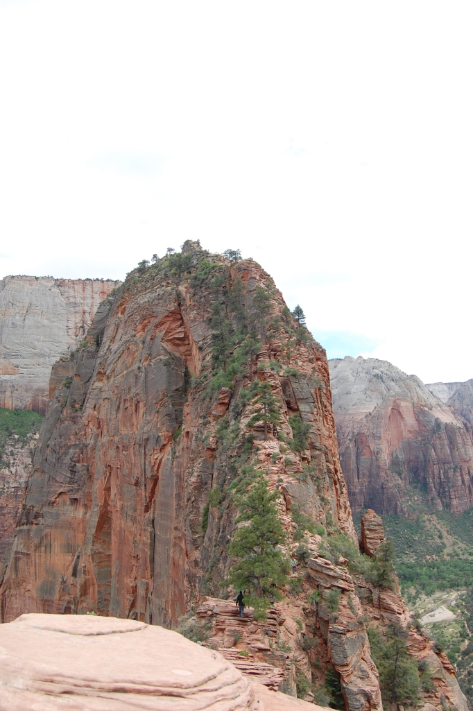 The final part of Angel's Landing Trail in Zion. We didn't attempt it.